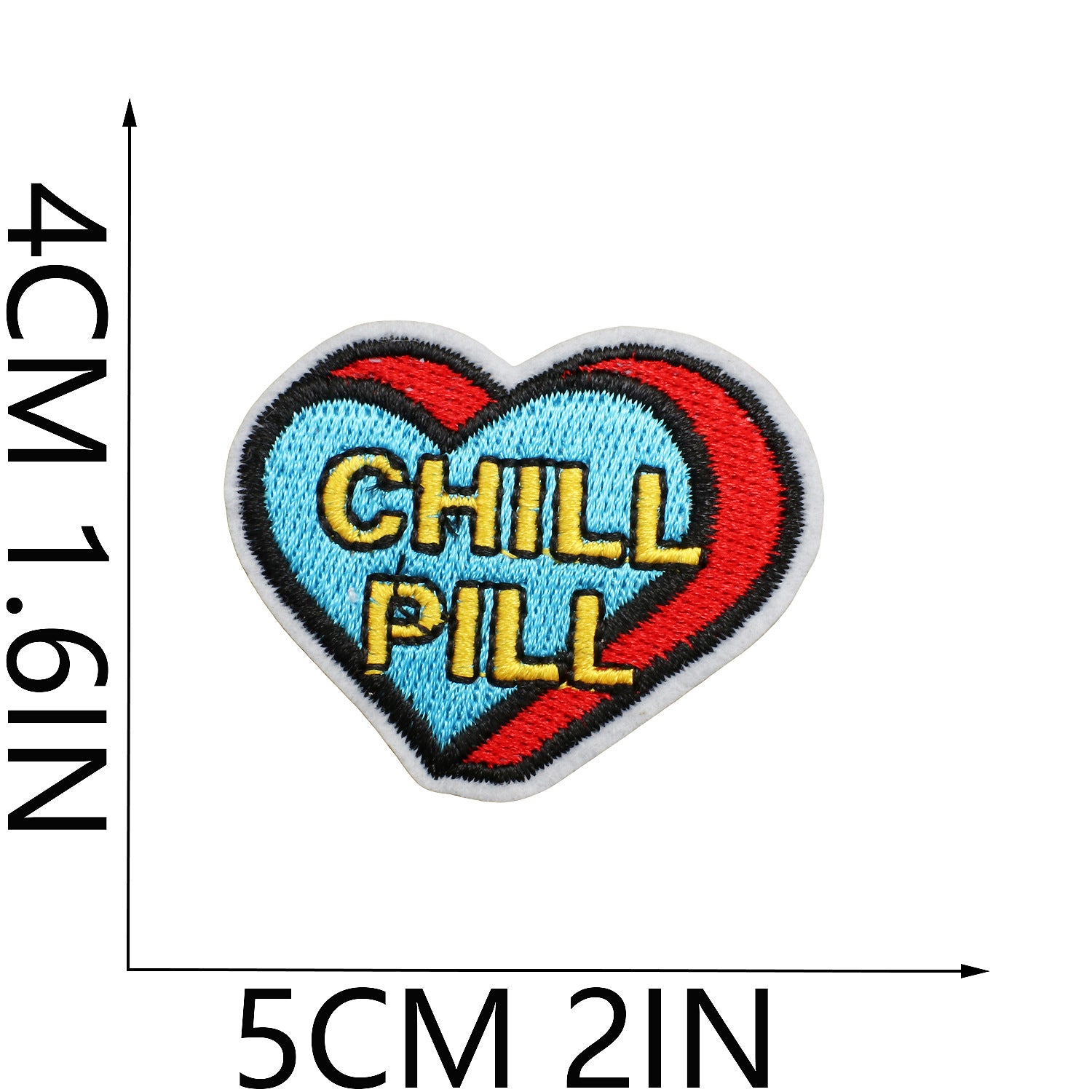 Wholesale Cartoon human organ embroidery patch medical equipment patch